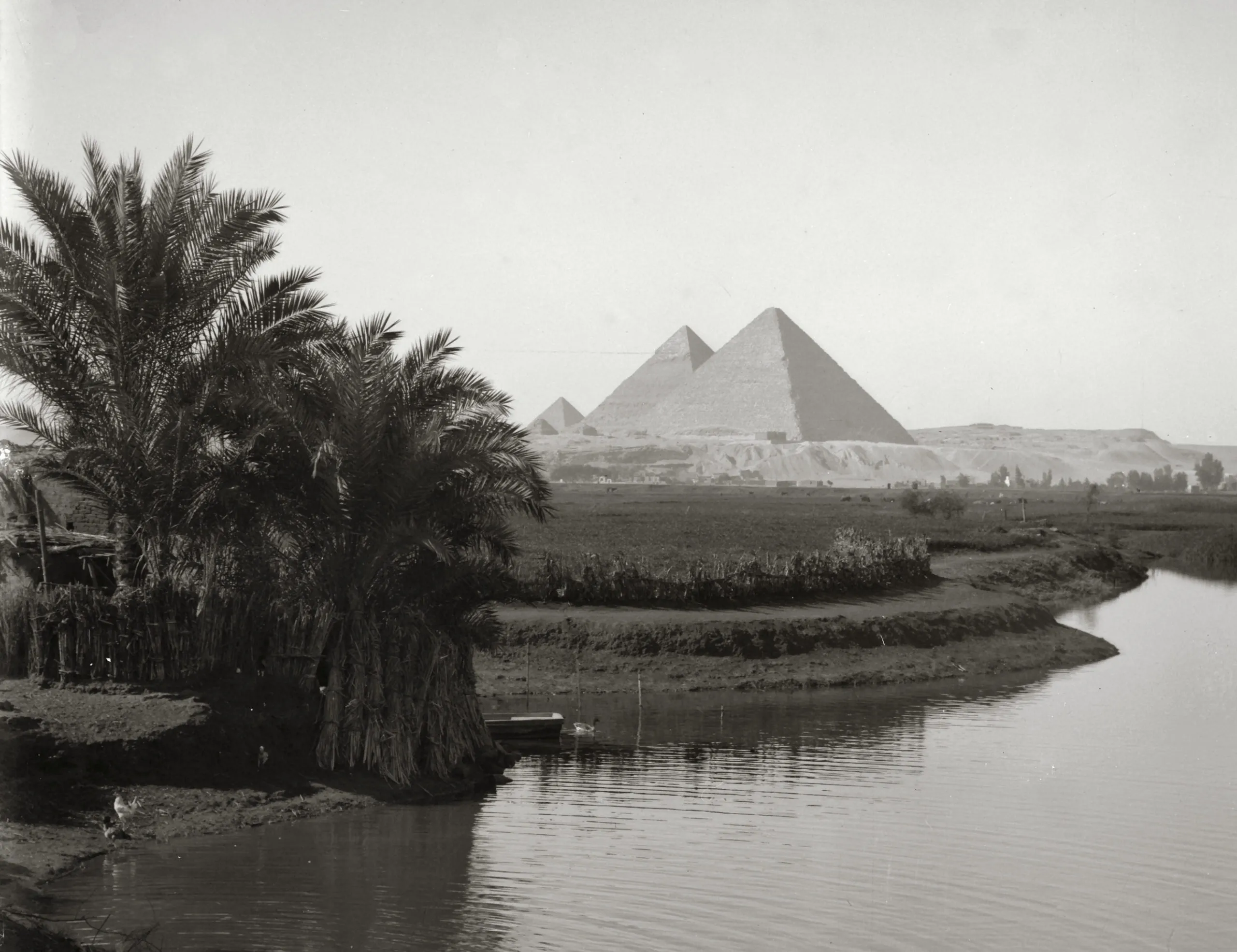 Giza Pyramids Nile View